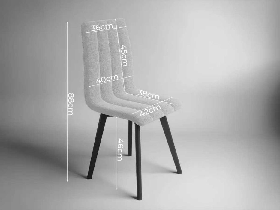 Set Masa Otis + 6 Scaune Karma Cappuccino - Transport Gratuit