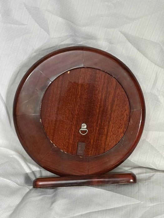 CEAS DE MASA - SEMINEU - Lemn + Argint 925 - London 1960 - 35g. !