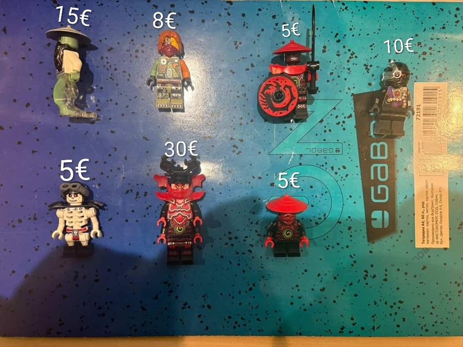 Lego Ninjago фигурки.