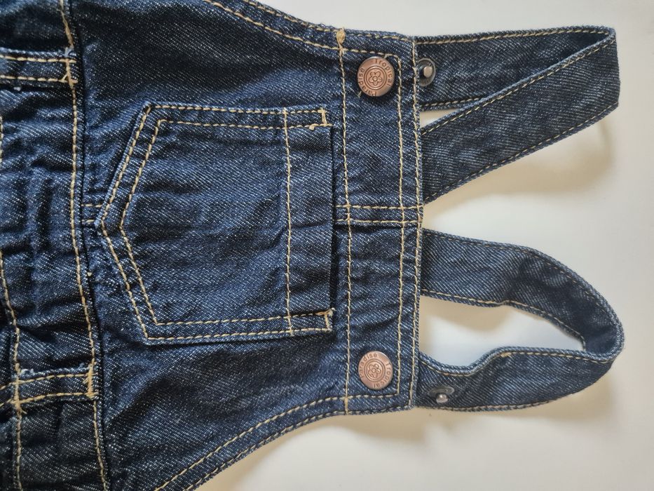 Salopetă Fustă Denim Fetițe – Lupilu | Mărime 74 (6-9 luni)