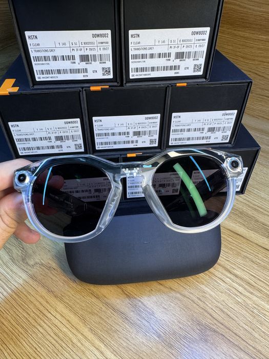 Oakley Meta HSTN Smart Glasses, Transitions Grey, новые, оригинал.