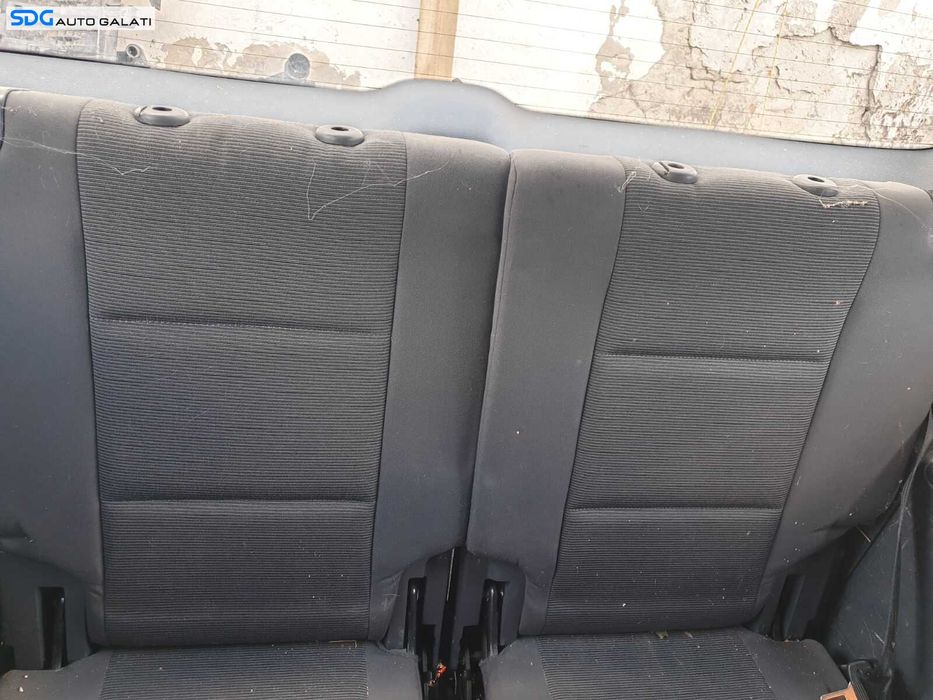 Randul 3 Scaun Scaune Spate Stanga Dreapta Pentru 7 Locuri cu Centuri Volkswagen Touran 2003 - 2010 [C9122]