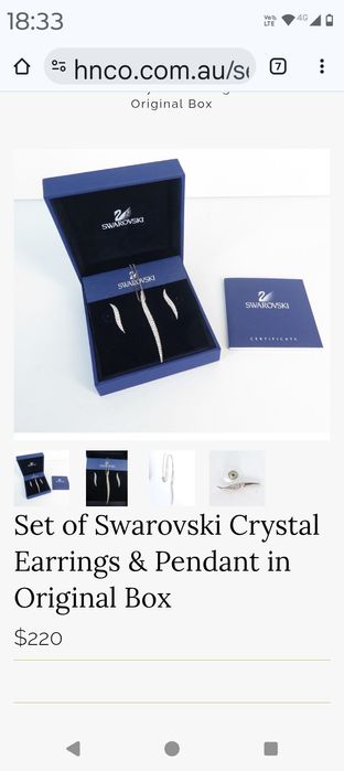Set cristale Swarovski
