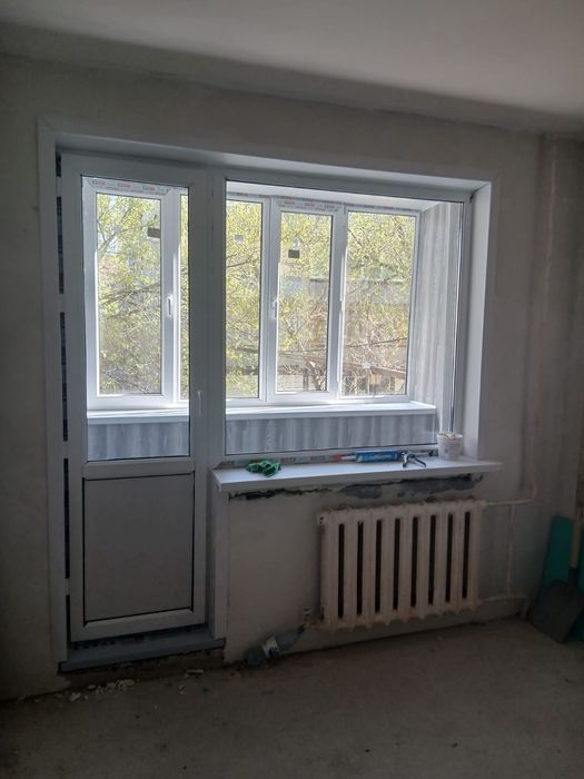 Балкон под ключ пластиковые окна