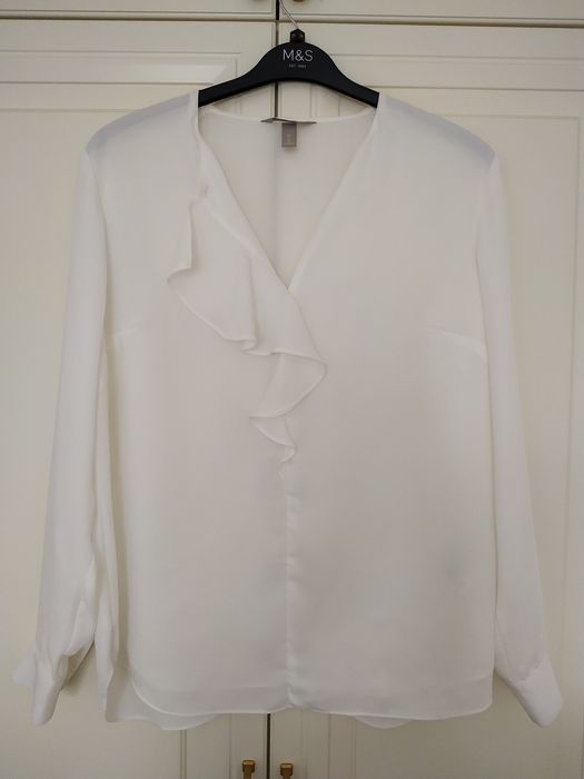 Белая блузка, H&М