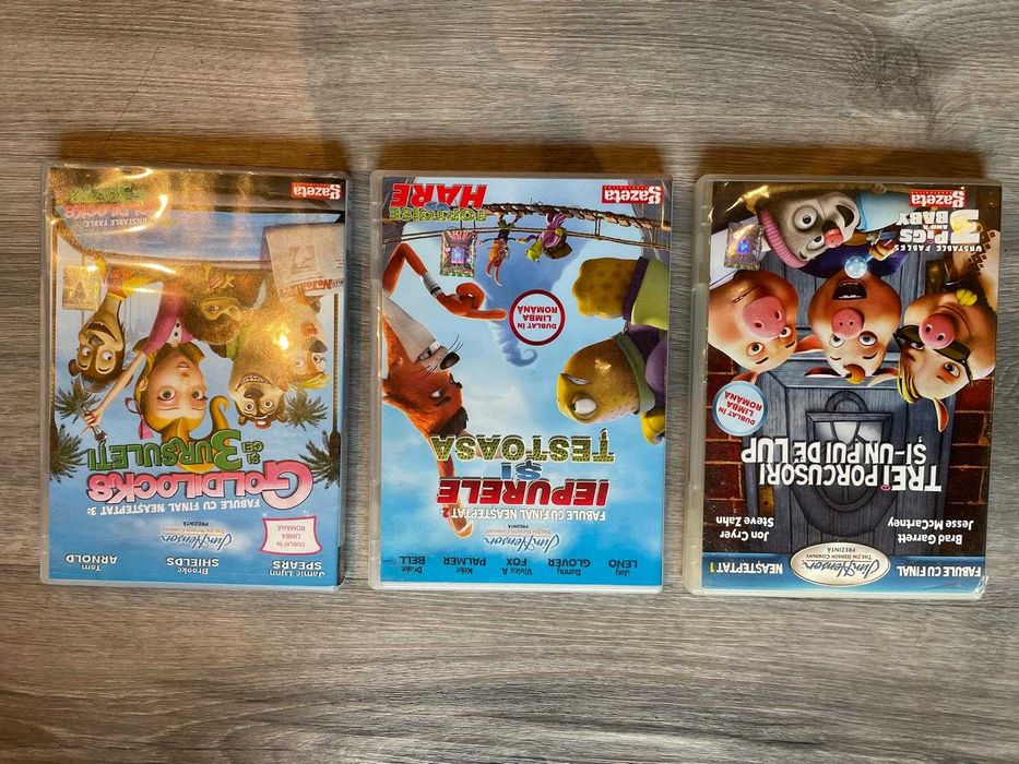 DVD filme pentru copii destepti - Set 15