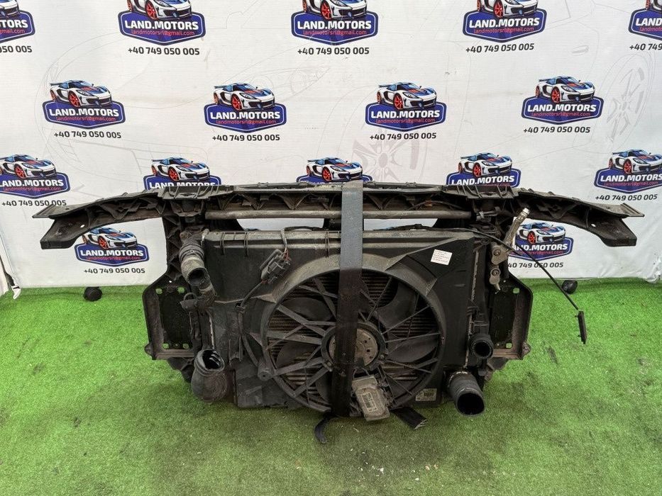 Trager complet radiator racire apa ac ventilator + armatura 2010 bmw 116d seria 1 e87 lci 2.0 diesel