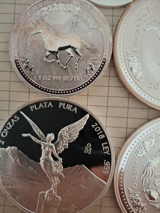 Сребро!! Сребър. Монети различни