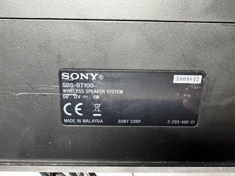 Тонколона - Sony SRS-BT100 / 12V - 8W