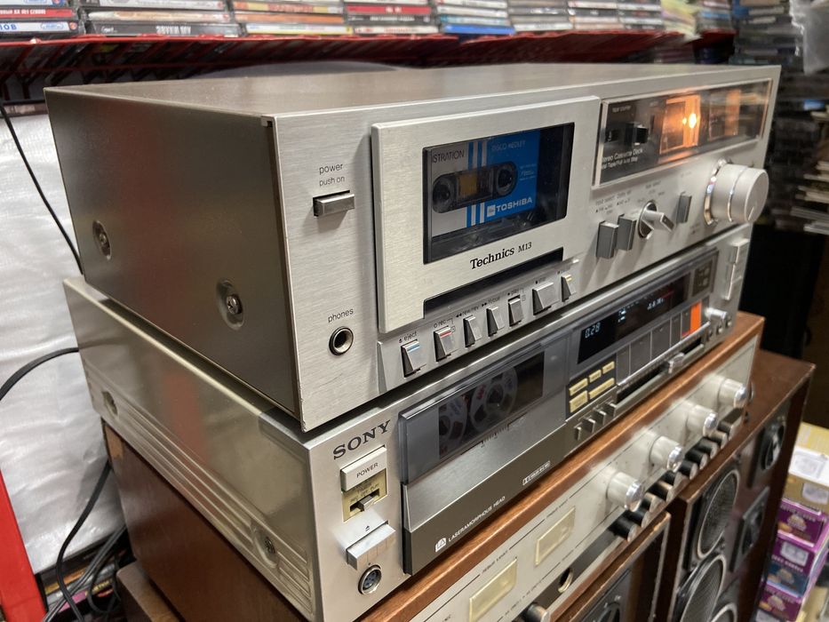 Technics m13 stereo cassette deck Sony TC-FX 77