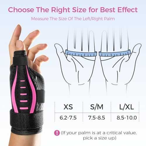Нова Ортеза за палец при артрит и De Quervain – дишаща, лява / дясна