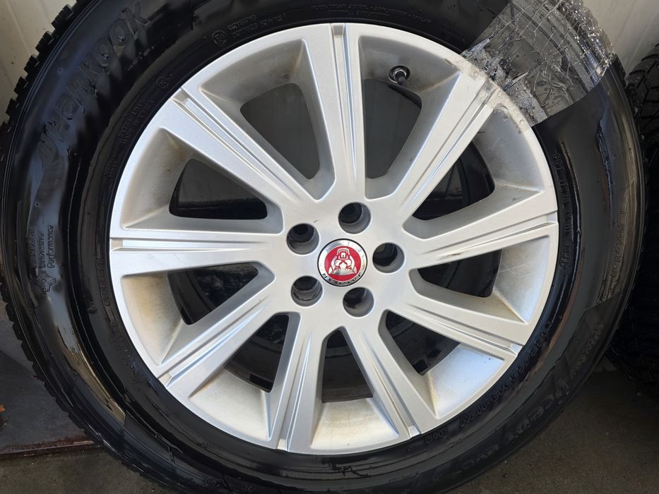Vand 4 jante Jaguar F-pace+cauciucuri iarna Hankook