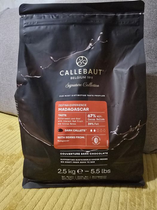 Pachet ciocolată profesională Callebaut + cacao – 5 produse (preț bun)