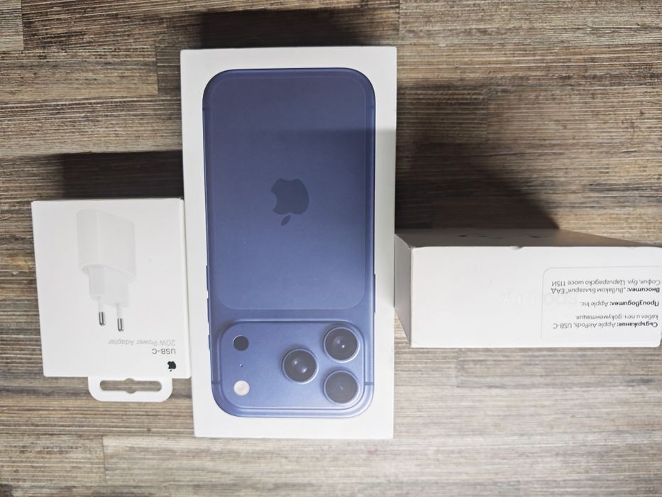 Чисто нов iPhone 17 Pro 256 GB 24м гаранция