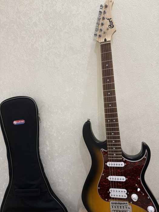 Cort elektro gitara sotiladi + To'liq komplekt (G'ilof, kamar, mediato