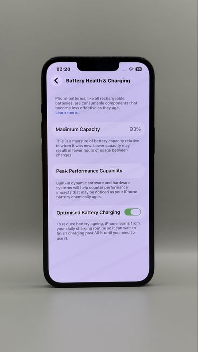 iPhone 14 Black 128GB Baterie 93%