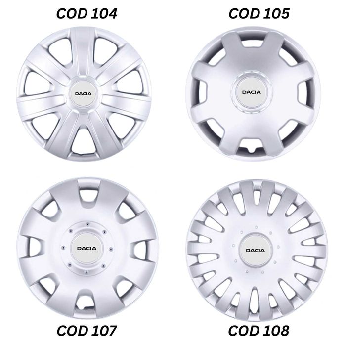 Capace roti Dacia R13 diverse modele, pentru jante de tabla