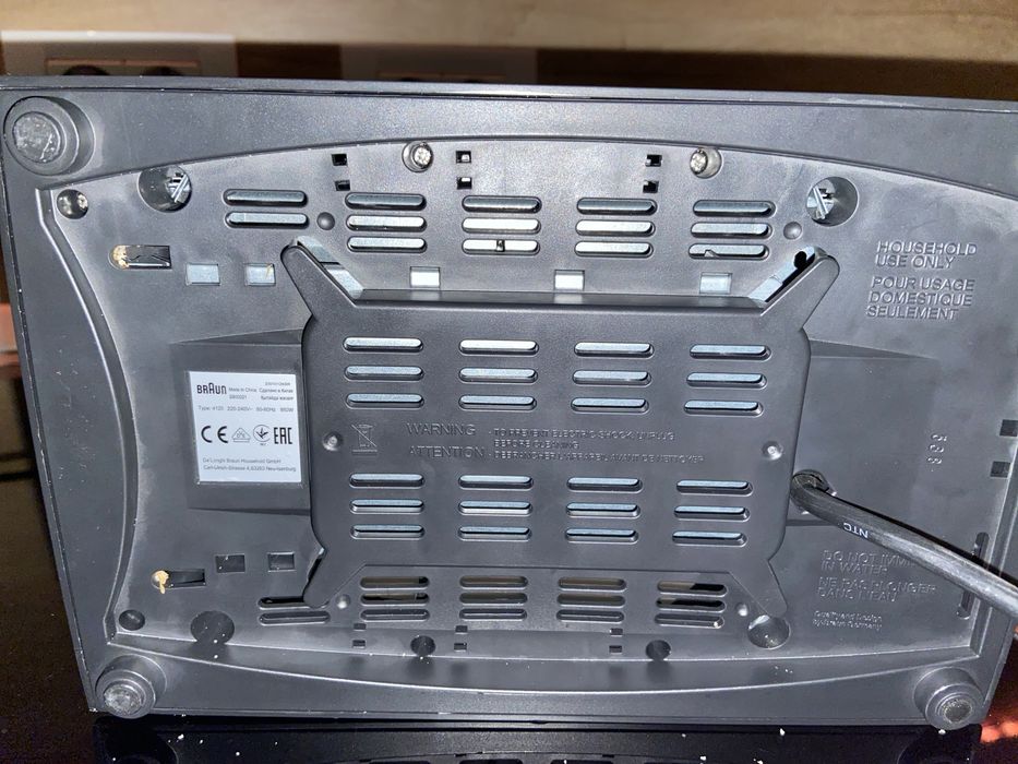 Prajitor de paine Braun MultiToast HT 400, 2 Felii, Alb