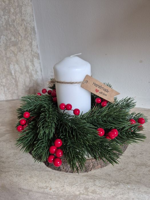 Ръчно изработена коледна декорация