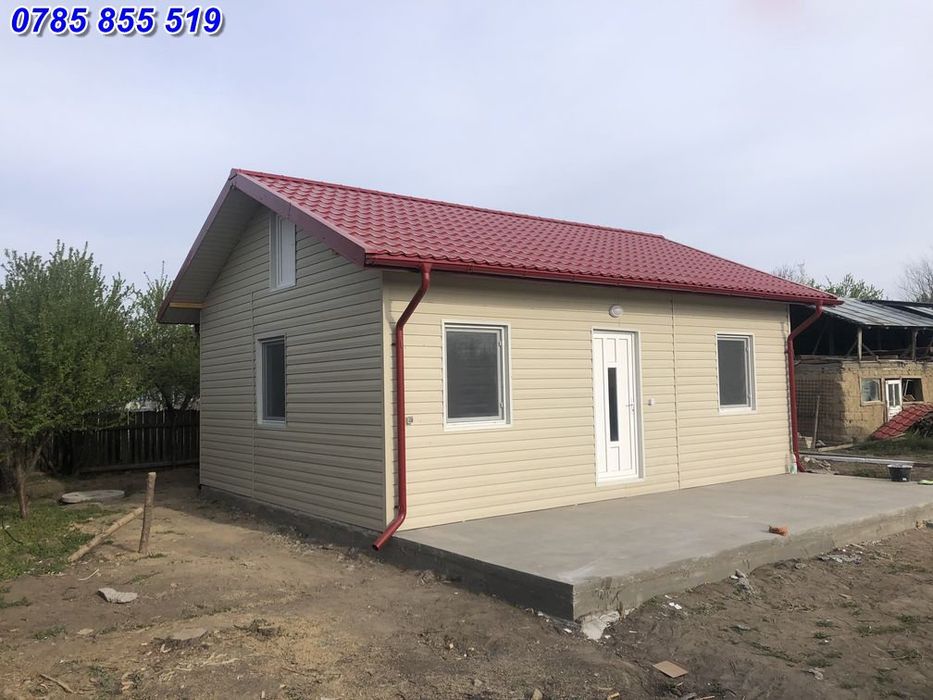 Construim case din structura metalica și panou sandwich