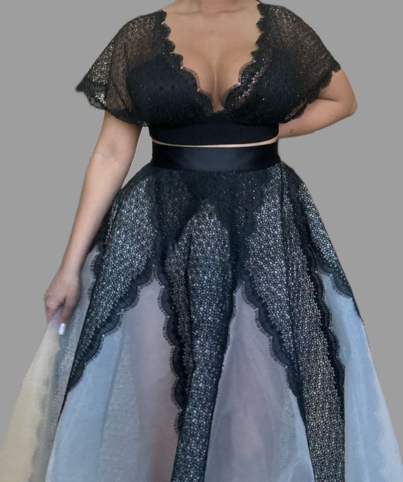 Top si fusta eleganta