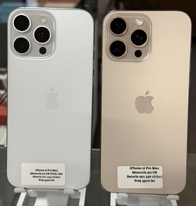 iPhone 16 pro max 1 Tb -512 gb 256 gb