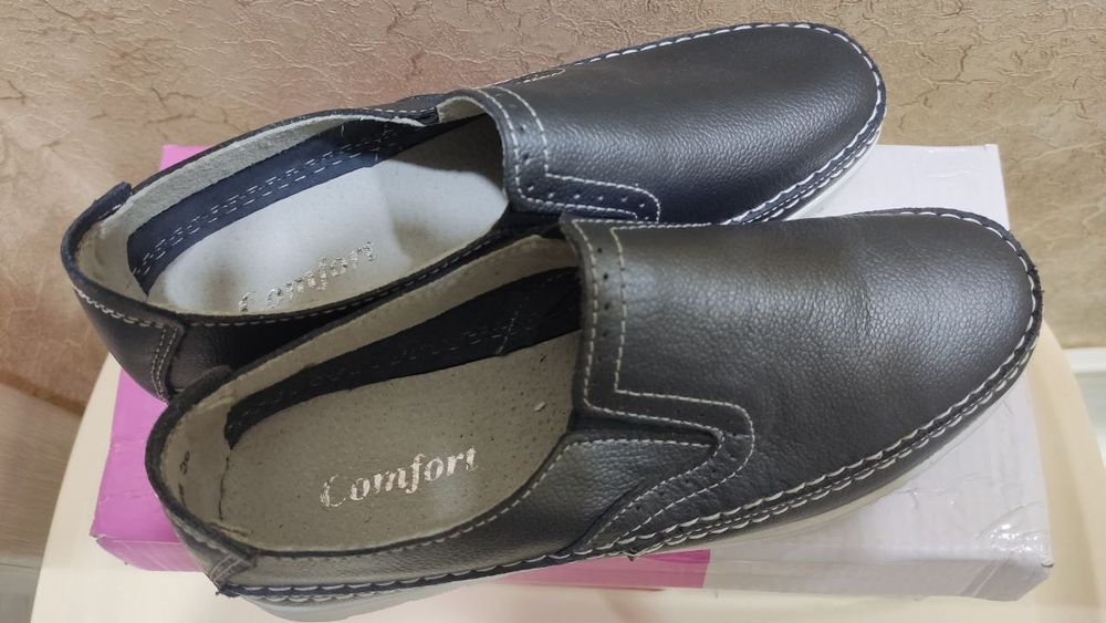 Натуральная кожа. Мокасины женские.