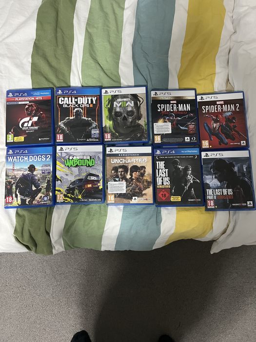 colectie jocuri ps5/4
