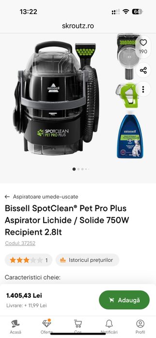 Bissell Spot Clean PET Pro