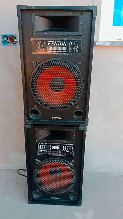 Boxe Fenton + microfon wireless Auna – Sunet clar și puternic