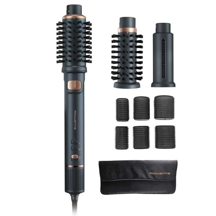 Perie rotativa cu aer cald Rowenta Air Rotate UB9920E0, 1300W