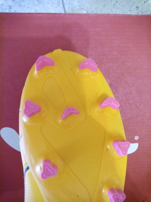 PUMA Ultra Play FG/AG Forever Faster - Sun Stream/PUMA Black/Sunset Gl