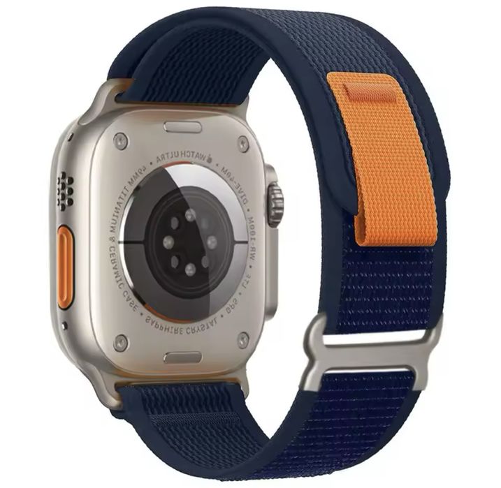 Curea Folie Flash Metalic Loop Husa Ceas Apple Watch ULTRA 10 9 8 7 SE