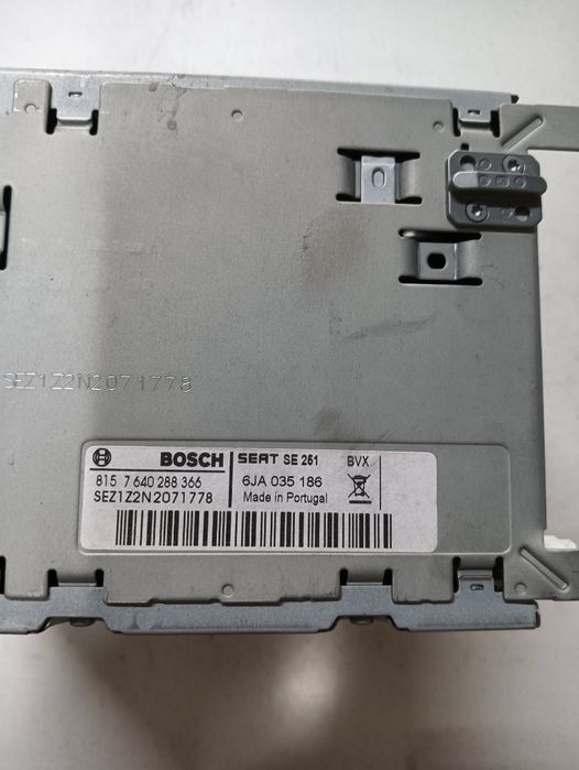 Cd Player Auto Seat Toledo Iv Kg3 2012 - > 6Ja035186
