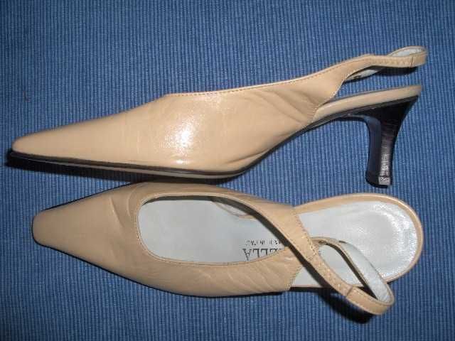 обувки Perrella, естествена кожа