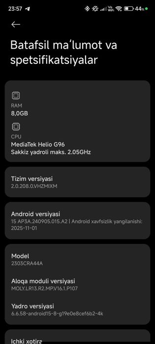 Redmi note 12 S 8/256 obmen iphonega