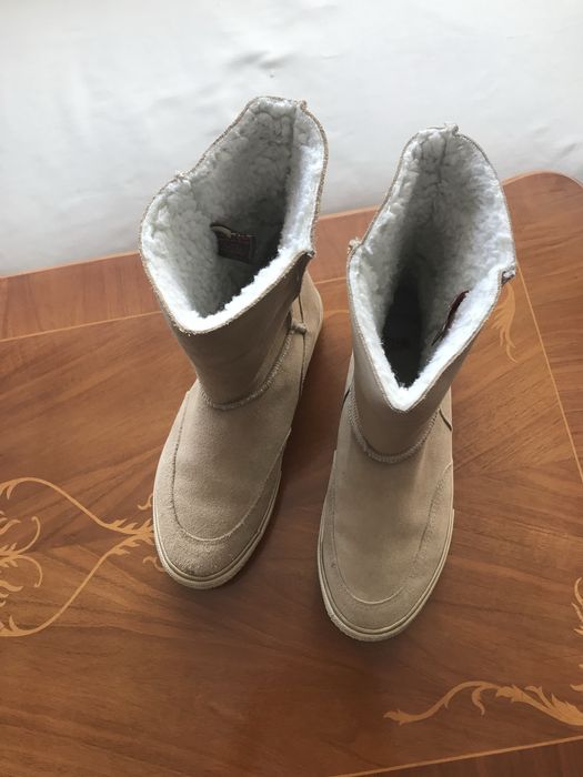 Incaltaminte fete, blana naturala