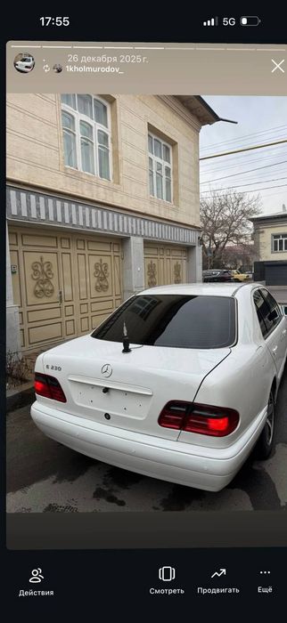 W210 mers sasiyani yaxshi