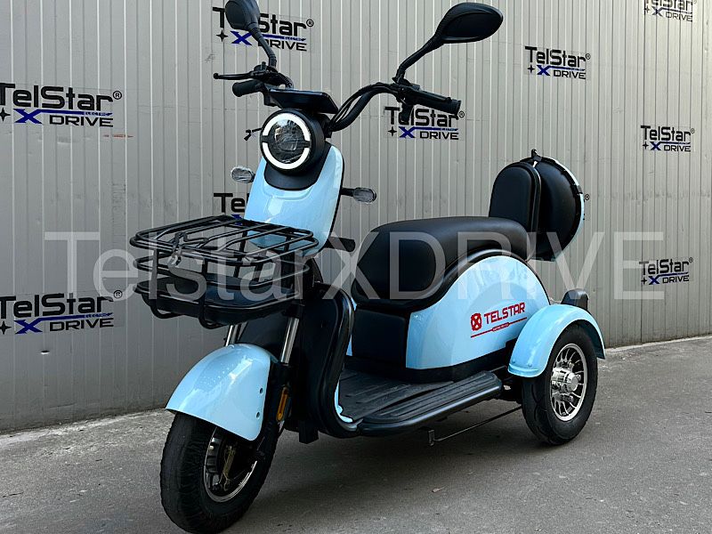 Електрическа триколка 2+1 750.1 NEW ТИП VESPA STYLE 2025