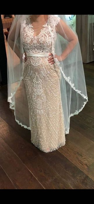 Rochie de mireasă și voal Natalia Vasiliev