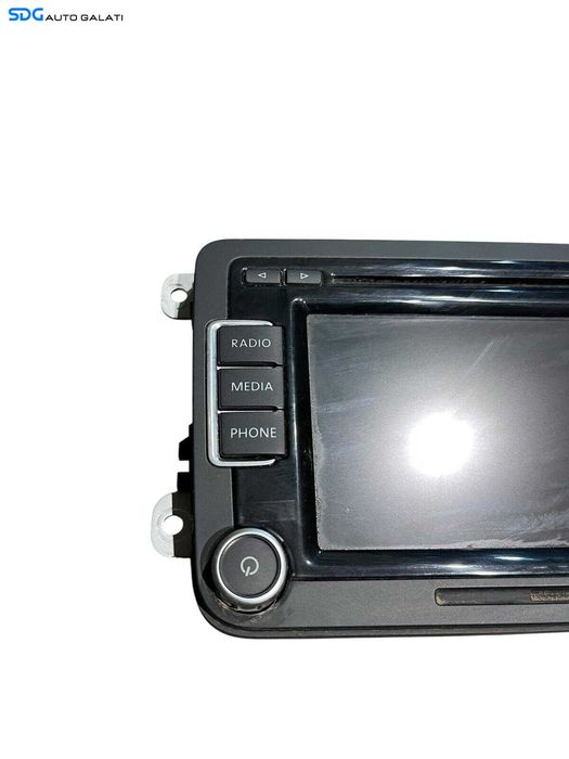 Radio CD Player Fara Safe Code Volkswagen Passat B6 2005 - 2010 Cod 3C8035195H [S0127]