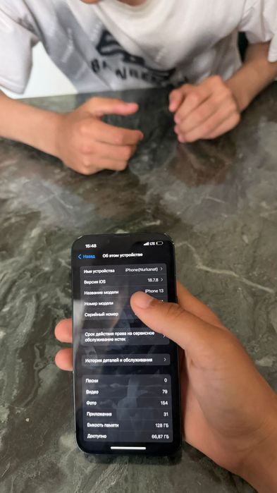 Iphone 13 128gb 79% akb