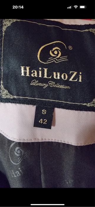 Geaca de iarna cu guler natural