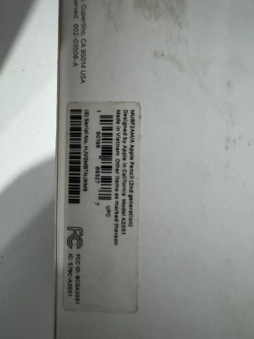 Ручка для Ipad MU8F2AM