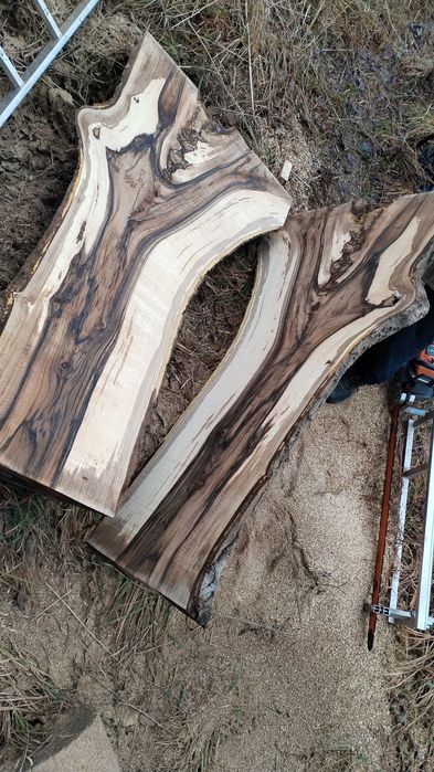 Blaturi nuc pentru mese simple sau epoxy