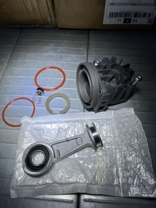 Compresor sau kit reparatie perne aer vw audi porsche mercedes bmw nou