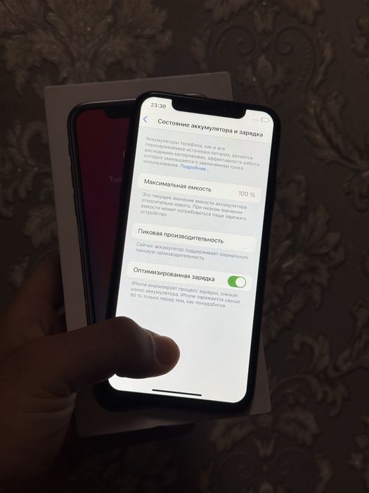 Iphone x ideal 100%