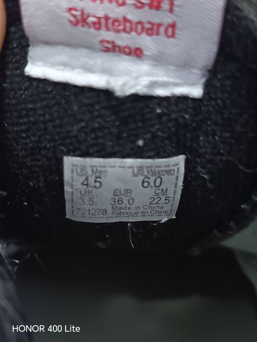 Vans original skate shoes