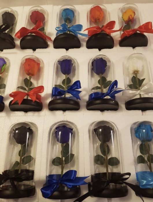 Cupola cu trandafir criogenat ideal pt cadou