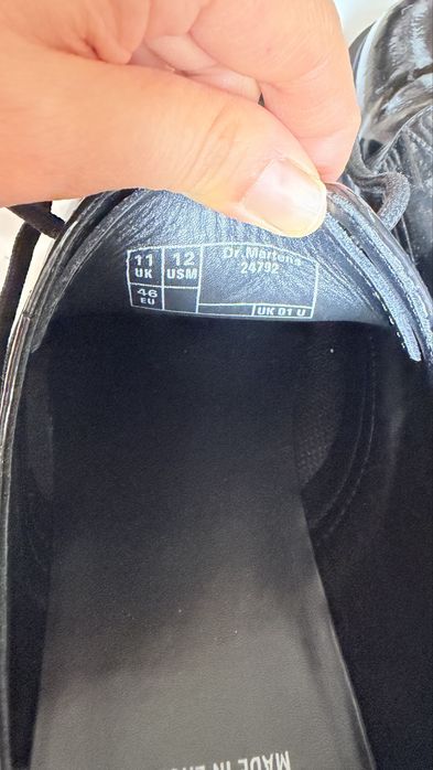 Мужские туфли Dr. Martens